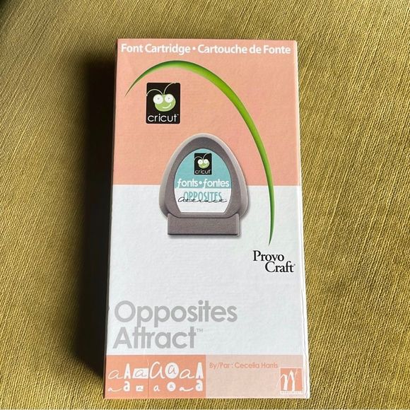 Opposites Attract Cricut Cartridge - Picture 1 of 5